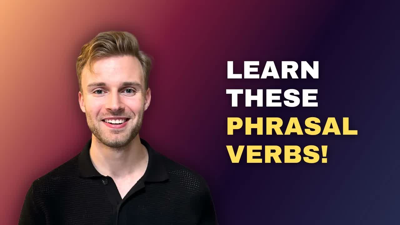 掌握这21个短语动词,轻松扩充词汇量!